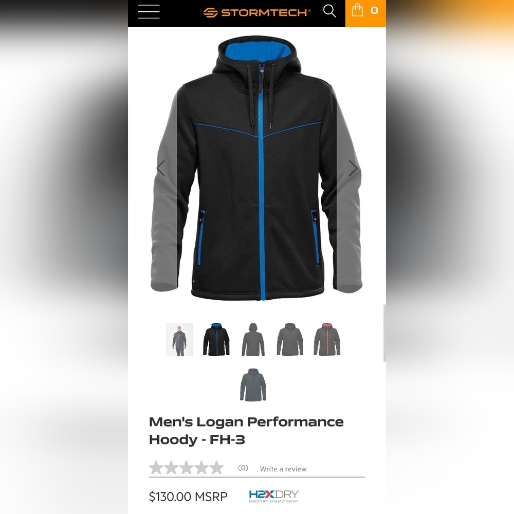 NEW! Stormtech Performance Hoodie (Mens Small)